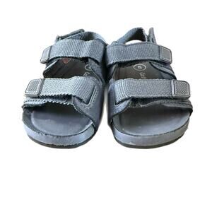 Cat & Jack Velcro Sandals Size 5 Blue Unisex Summer Spring Pool Shoes Slip-On